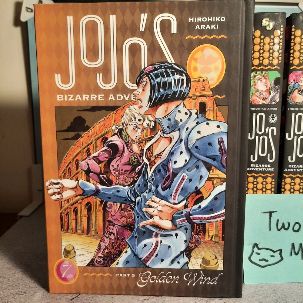 📚 Jojo's Bizarre Adventure Part 5 Vol. 7 Official English Manga